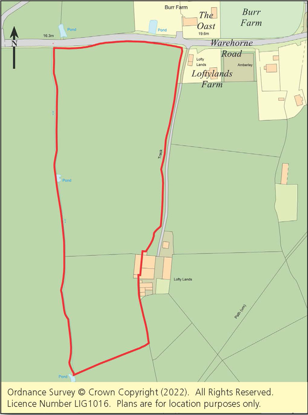 Lot: 126 - FREEHOLD LAND EXTENDING TO ALMOST 8.5 ACRES -